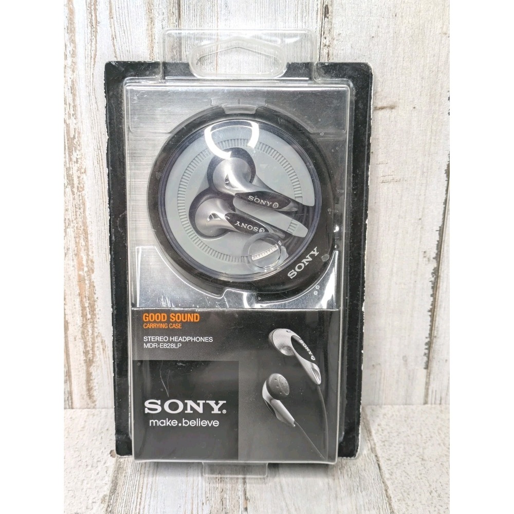 Sony Stereo Headphones MDR-E828LP NEW SEALED Vintage
